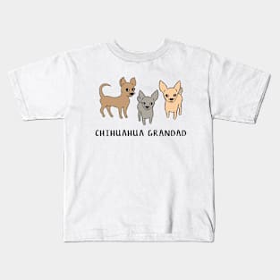 Chihuahua grandad Kids T-Shirt